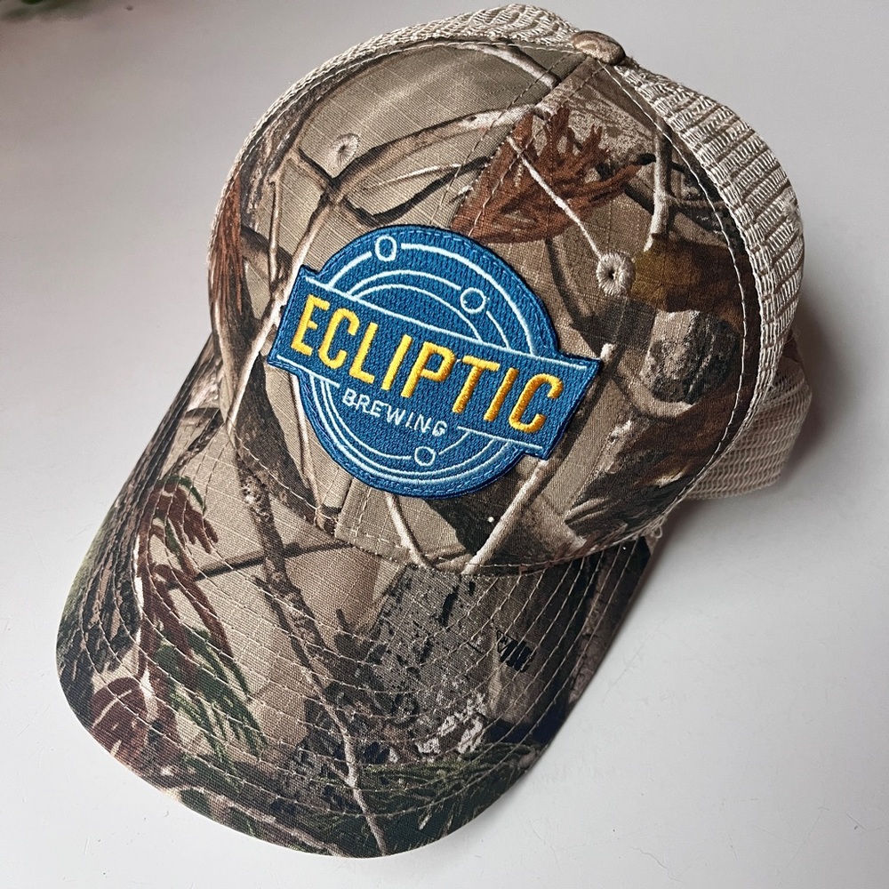 Ecliptic Brewing Camo Camouflage Hat